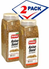 Badia Anise Seed 16 oz (Anis Espa�ol). 2 pack.